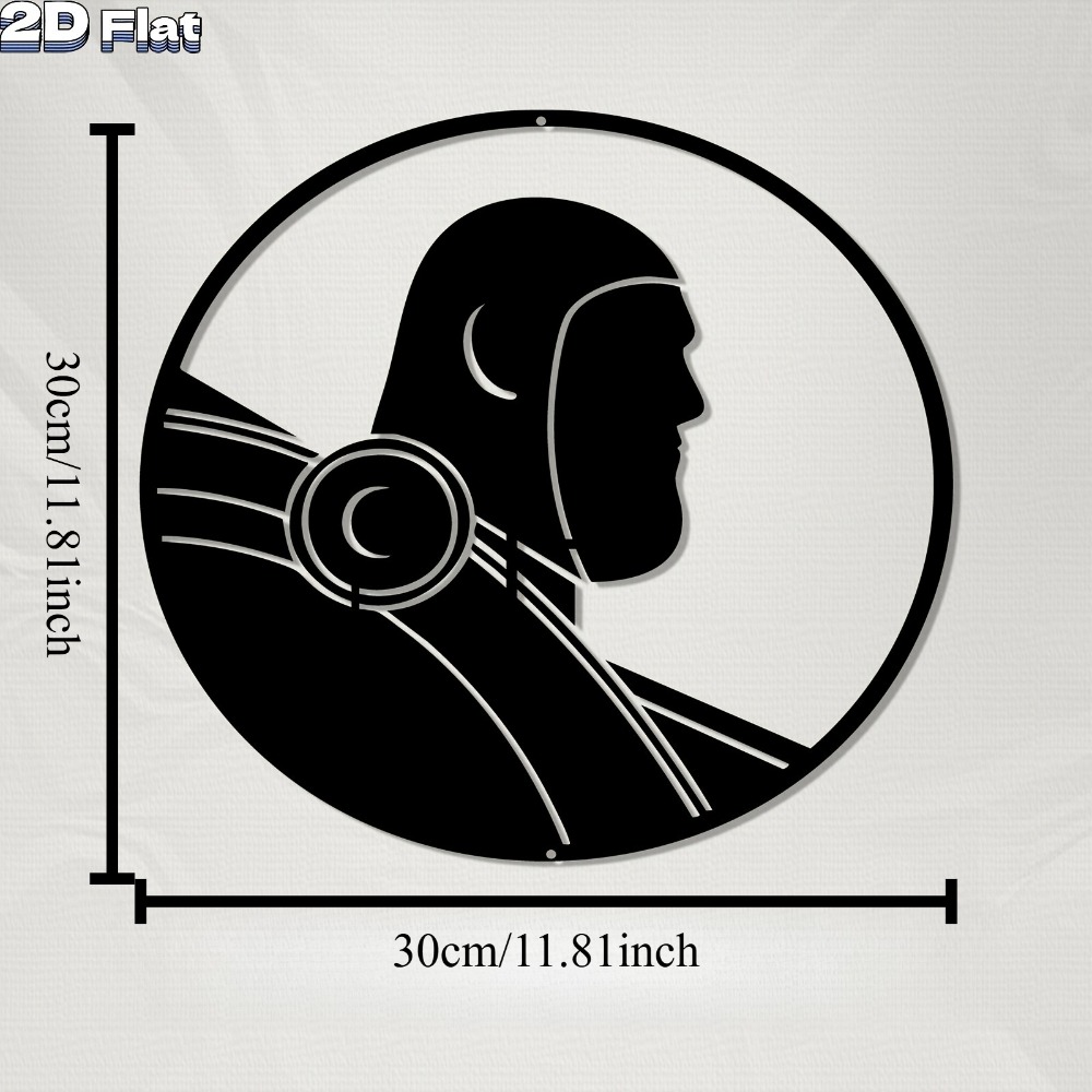 Modern Robot Aluminum Wall Art - Office Tech For Home 评论和价格