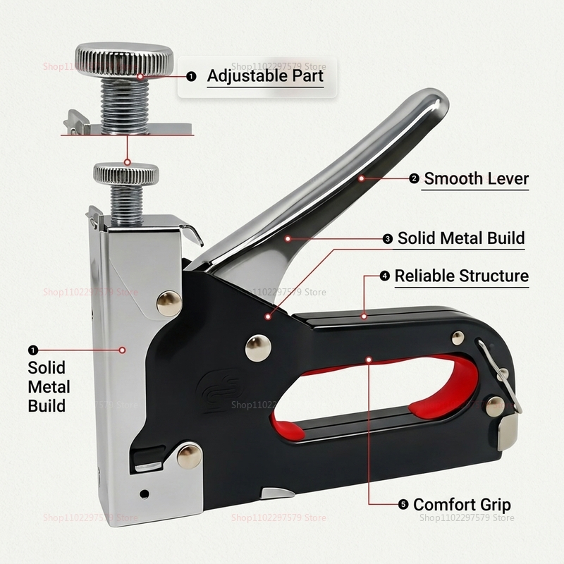 Heavy Duty 3 in 1 Stapler Nail - Electric Stapler Heavy 评论和价格