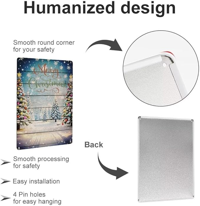 Metal Tin Sign 8 X 12 Inch - F - Office Tech For Home 评论和价格
