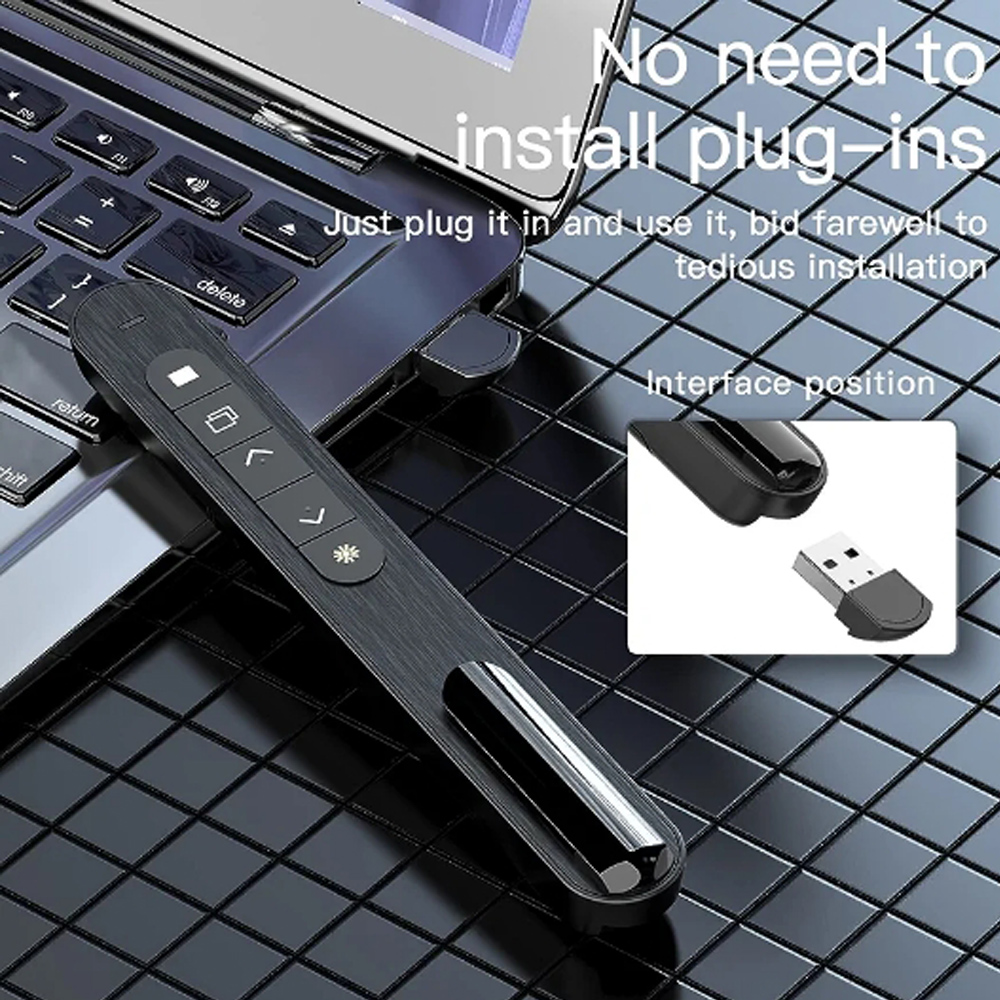 Wireless Flip-Pen Presentation - Presentation Remote Laser 评论和价格