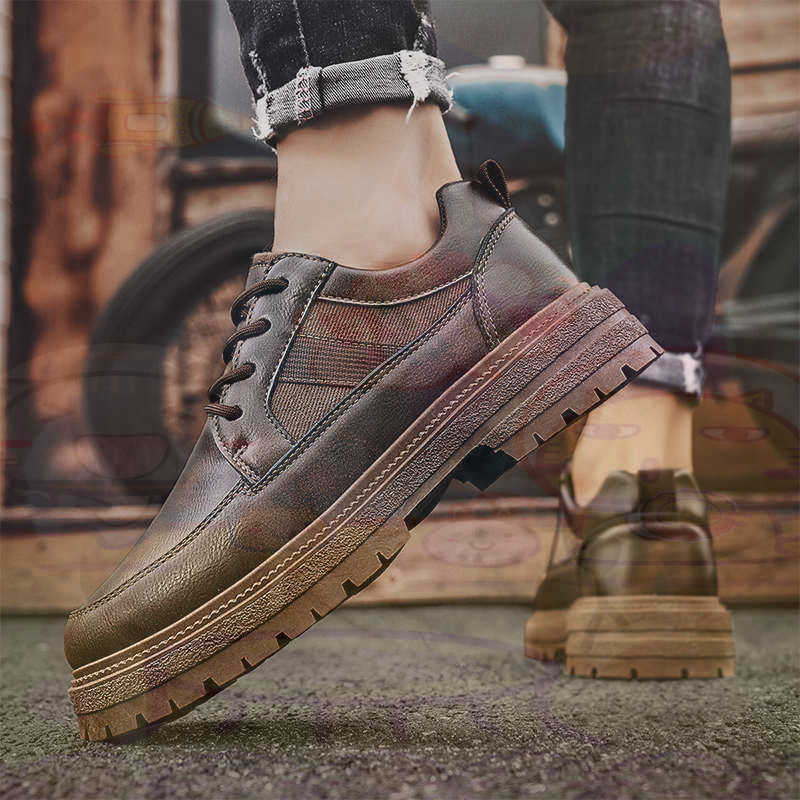 Dark Natural Leather Fashion T - Office Pro Tech 评论和价格