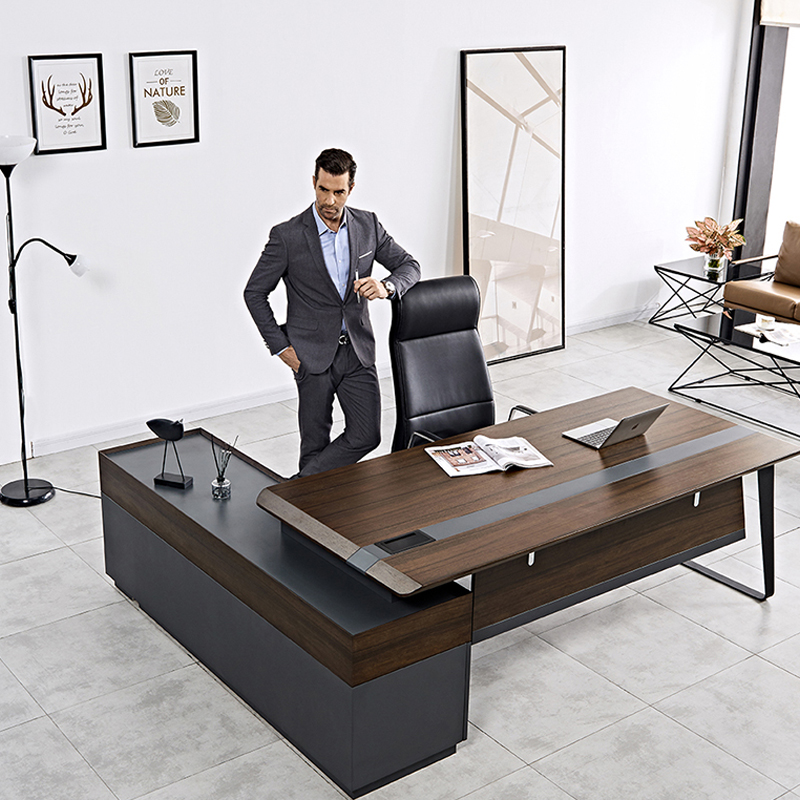 Modern Luxury Wooden Office De - Office Tech Design 评论和价格
