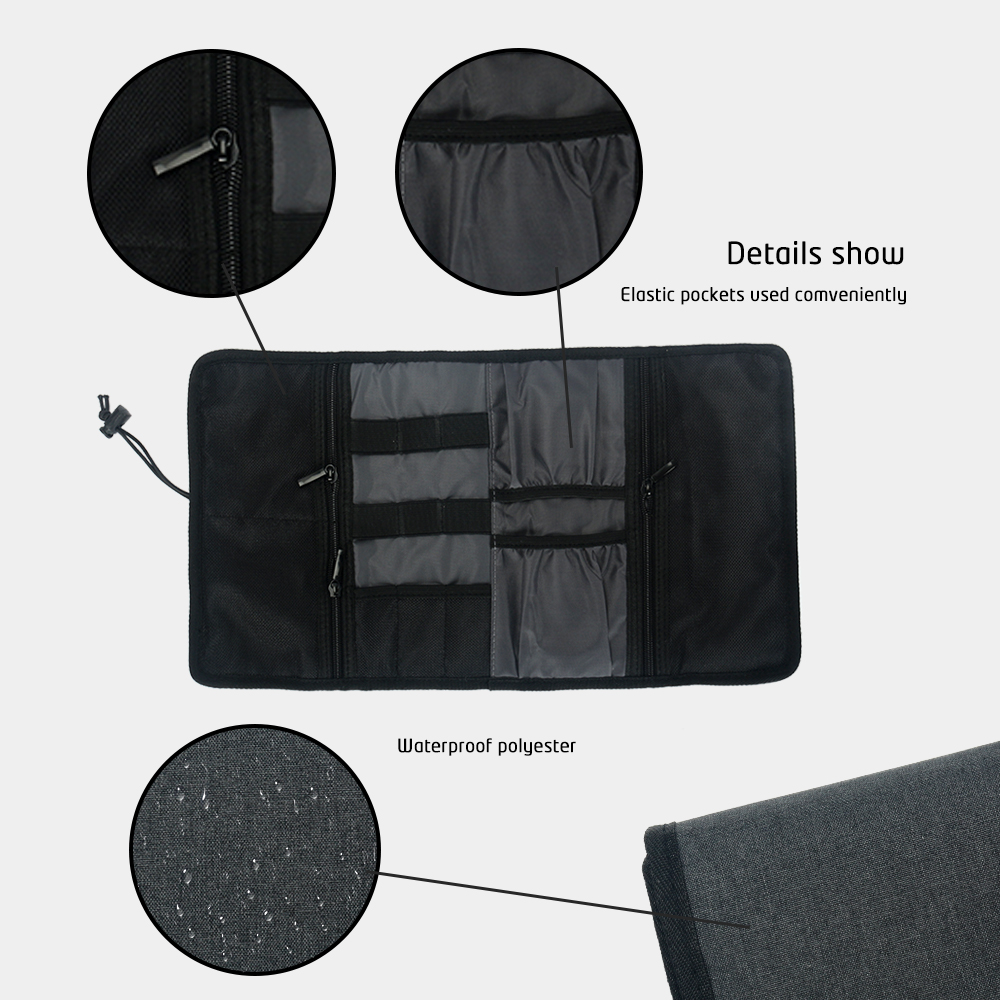 Tech Organizer Bag Cable Stora - Office Tech For Home 评论和价格
