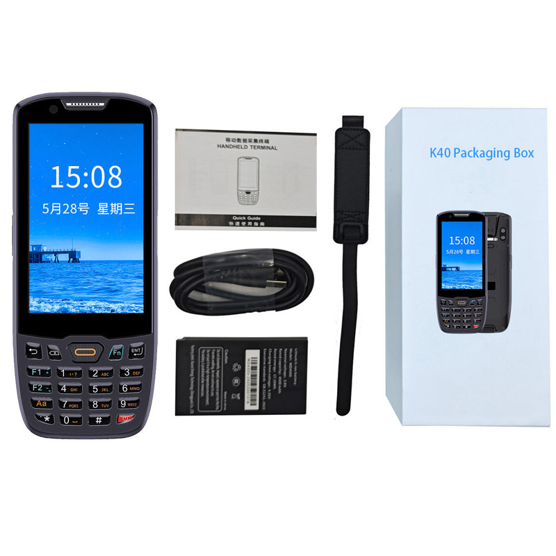 4inch Mobile PDA 1D 2D Barcode - Barcode Scanner 2D 评论和价格