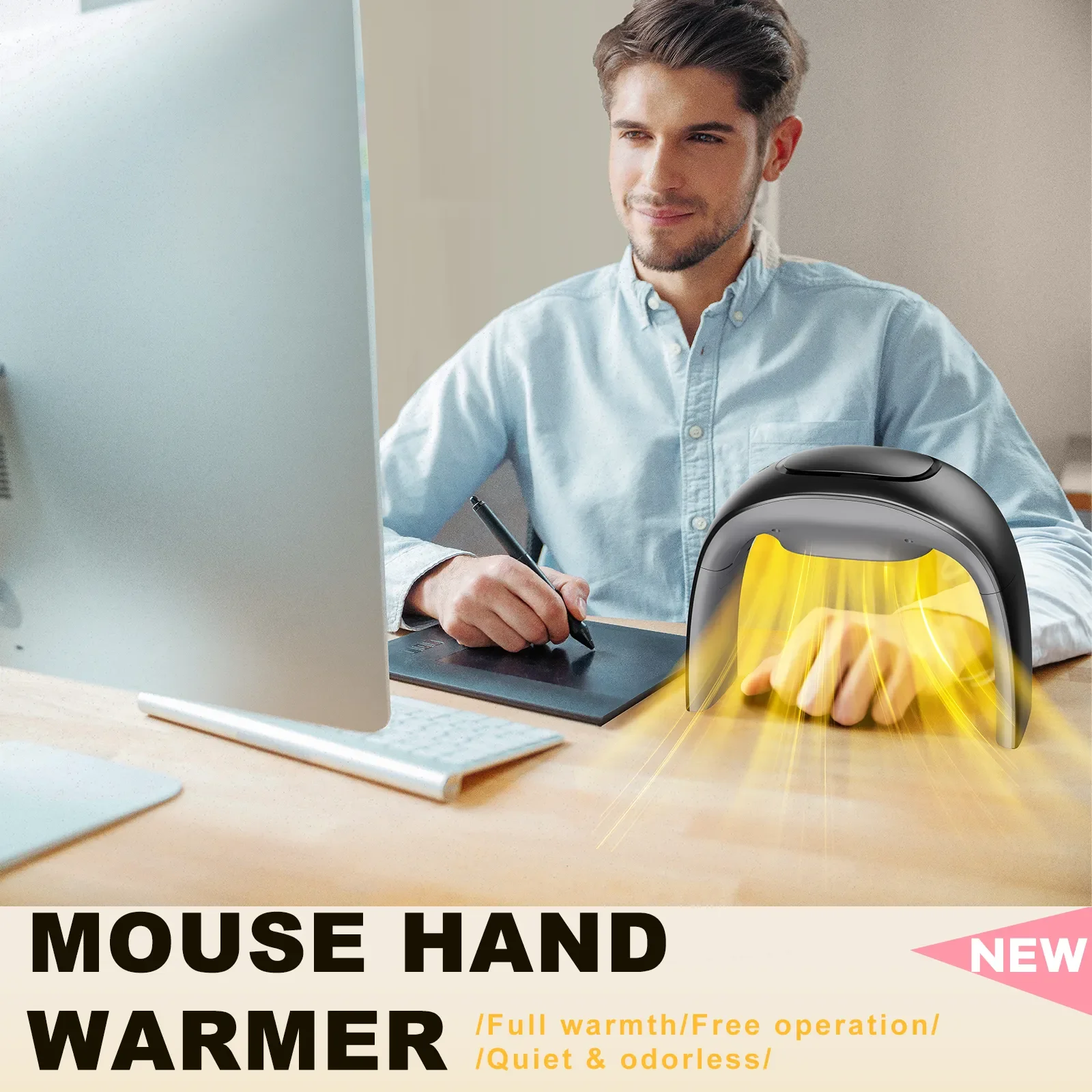 Eary Portable Winter Mouse Han - Home Office Tech Uk 评论和价格
