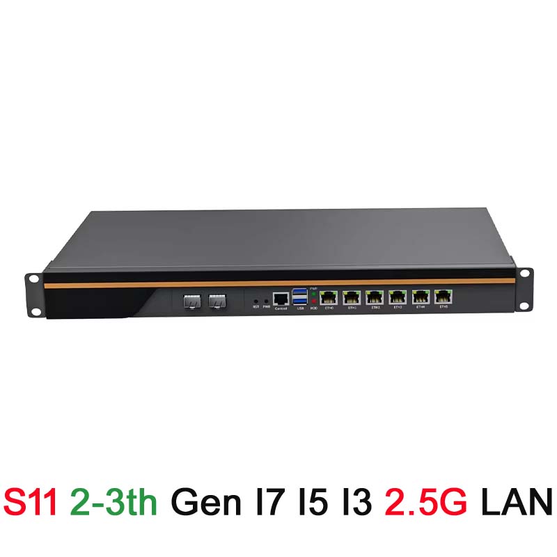 Partaker 1U Rackmount Firewall - Intel Cpu Core I5 评论和价格