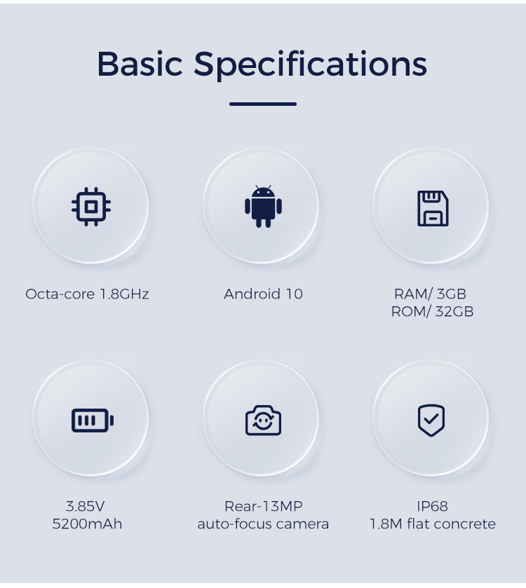 Urovo RT40 4G Bluetooth NFC WI - Barcode Scanner 2D 评论和价格