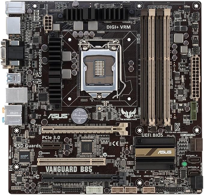 ASUS VANGUARD B85 Motherboard  - Intel Cpu Core I5 评论和价格