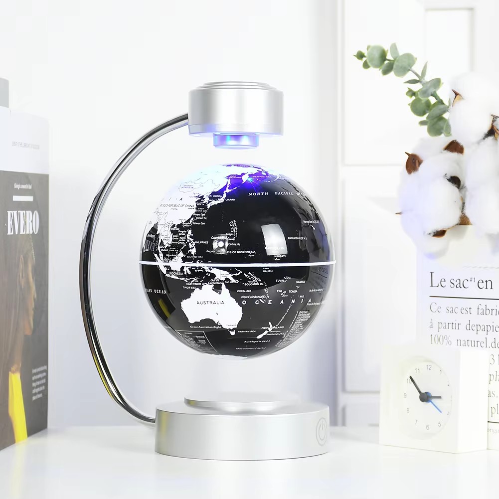 Magnetic Levitation Globe with - Office Tech For Home 评论和价格